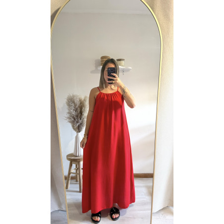 Robe Clara rouge