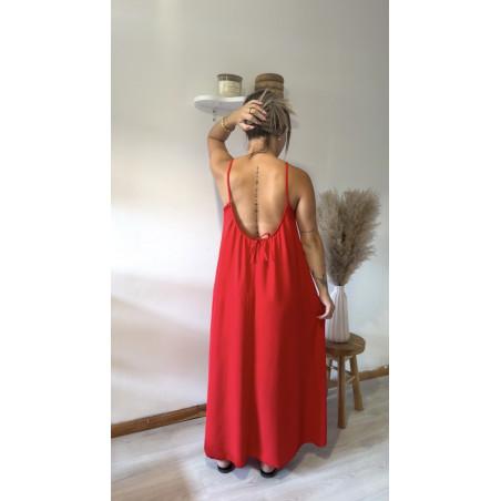 Robe Clara rouge