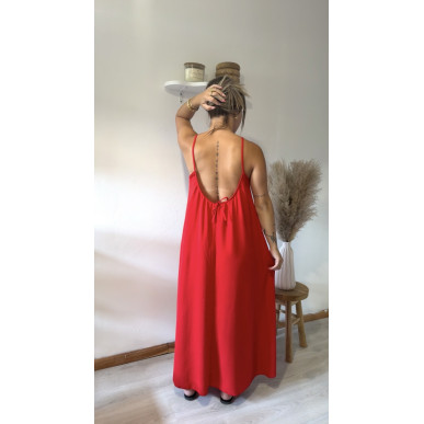 Robe Clara rouge