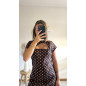 Robe Emma marron