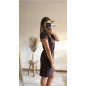 Robe Emma marron