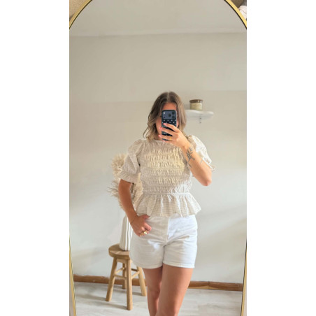 Top Colyne beige
