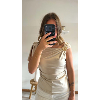 Top Camille beige