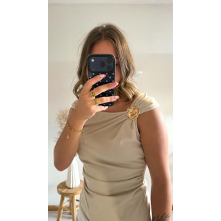 Top Camille beige