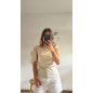 Top Camille beige