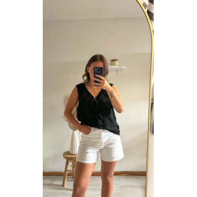 Top Léa noir