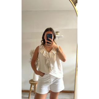 Top Léa beige