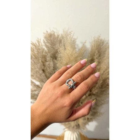 Bague Céleste argenté