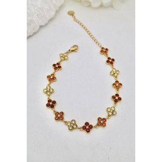Bracelet Riviera marron