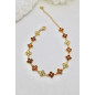 Bracelet Riviera marron