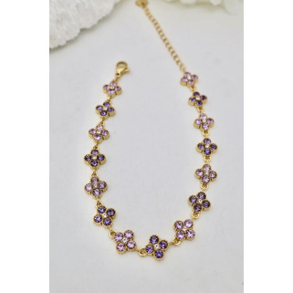 Bracelet Riviera violet