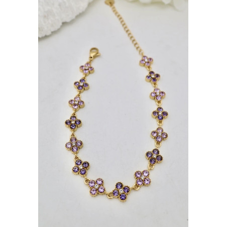 Bracelet Riviera violet
