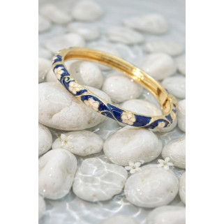 Jonc thaïlandais bleu marine