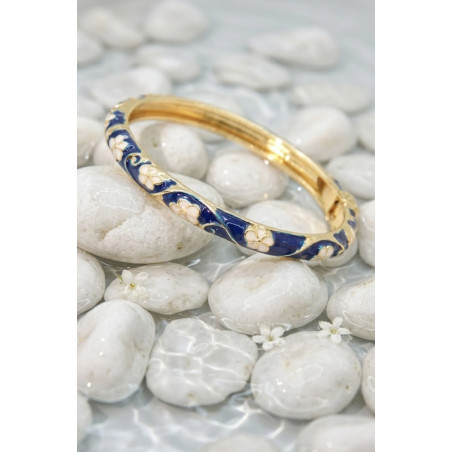 Jonc thaïlandais bleu marine