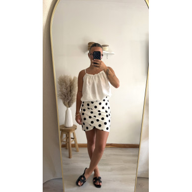 Top Lina blanc