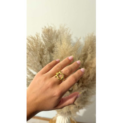 Bague Céleste doré