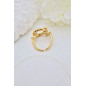 Bague Céleste doré