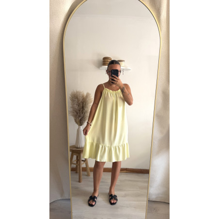Robe Lina jaune