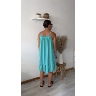 Robe Lina turquoise