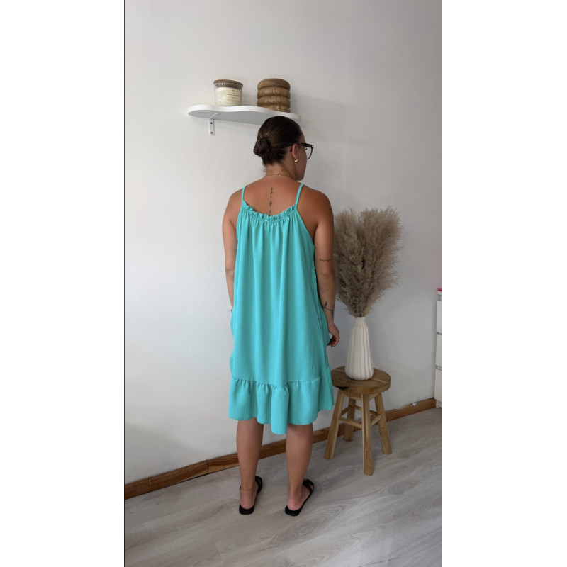 Robe Lina turquoise Robe Lina turquoise