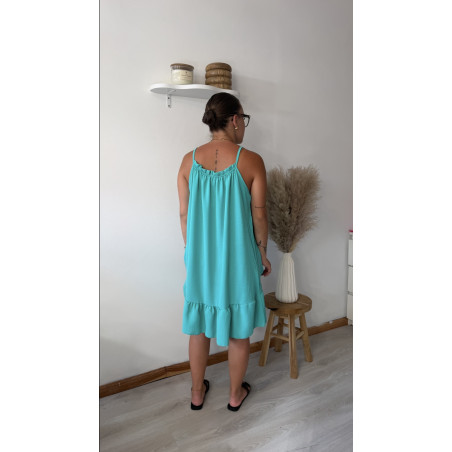 Robe Lina turquoise
