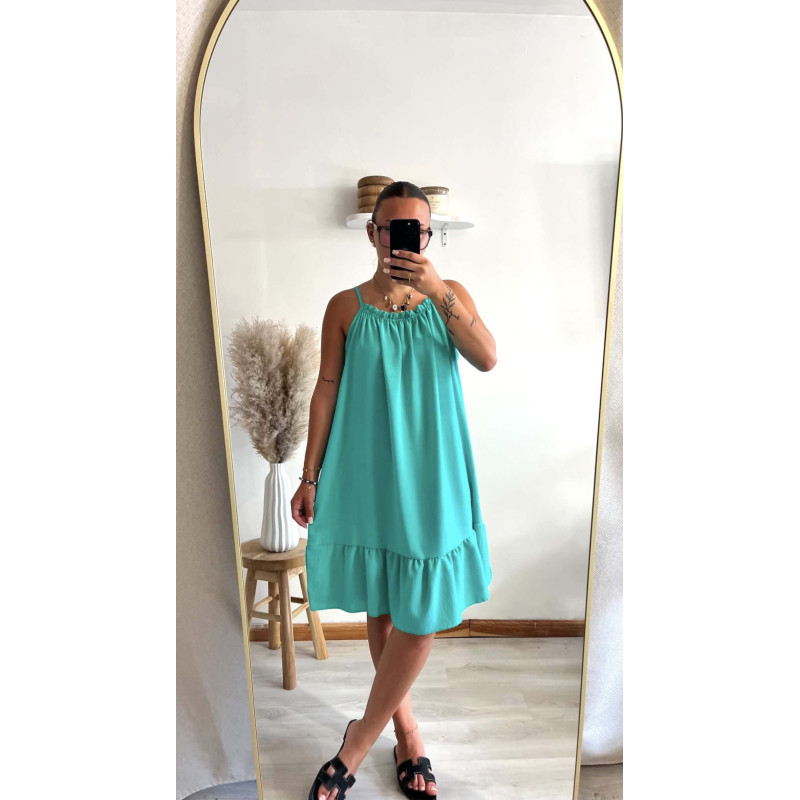Robe Lina turquoise