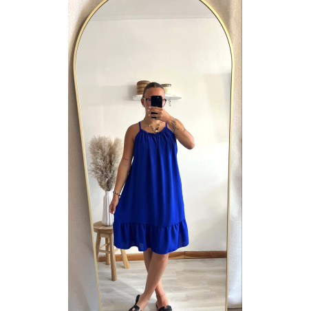 Robe Lina bleu roi
