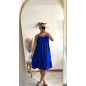 Robe Lina bleu roi