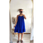Robe Lina bleu roi