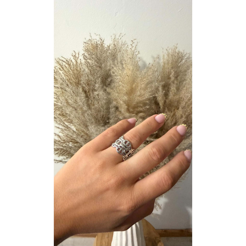 Bague Lina argenté