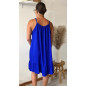 Robe Lina bleu roi