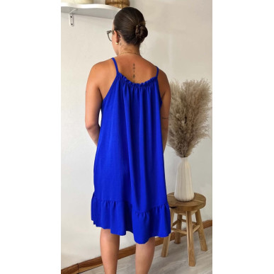 Robe Lina bleu roi
