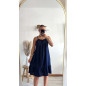 Robe Lina bleu marine