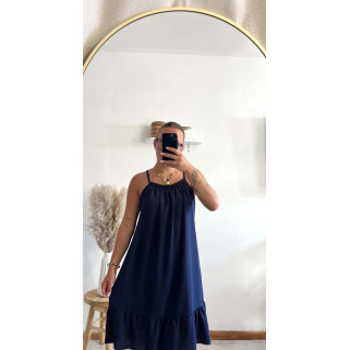 Robe Lina bleu marine