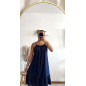 Robe Lina bleu marine