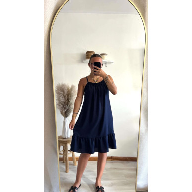 Robe Lina bleu marine