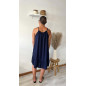 Robe Lina bleu marine