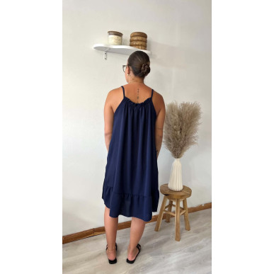 Robe Lina bleu marine