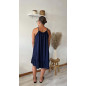 Robe Lina bleu marine