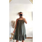 Robe Lina kaki