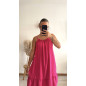 Robe Lina fushia