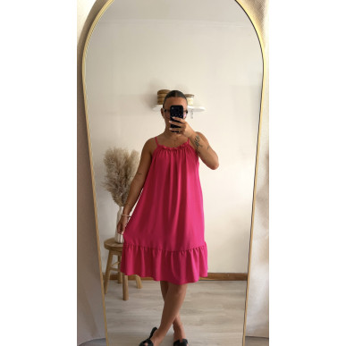 Robe Lina fushia