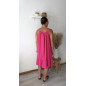 Robe Lina fushia