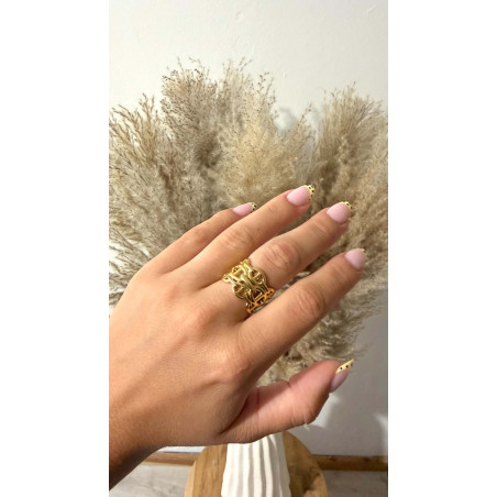 Bague Lina doré