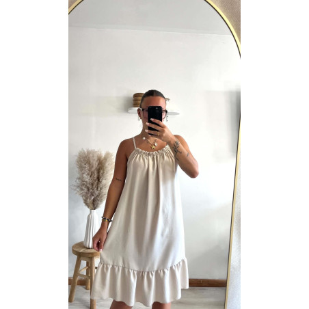 Robe Lina beige