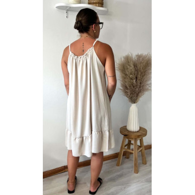 Robe Lina beige