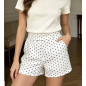 Short Garance blanc