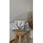 Sac Lisa argenté grand format Sac Lisa argenté grand format