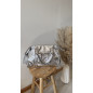 Sac Lisa argenté grand format Sac Lisa argenté grand format