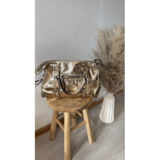 Sac Lisa doré grand format